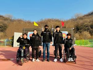 페퍼저축은행 "장애인 양궁팀 선수 2인 국가대표선수단 합류"