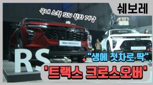 [시승기 영상] 소형 SUV 시장 흔드는 '메기'...쉐보레, '트랙스 크로스오버'