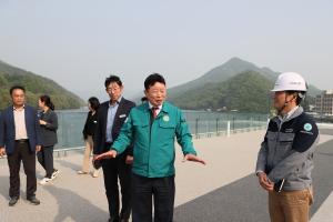 서태원 가평군수, 군정 주요 사업장 11곳 밀착 점검