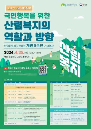 산림복지진흥원, 개원 8주년 기념행사 